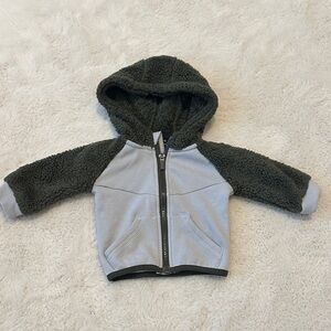 Athletic Works Kids' Hoodie in Black and Gray